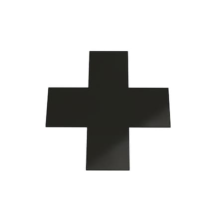 Safetytac SafetyTac Xfts - Black, 40-Pack, 4in x 4in x 1in STX403