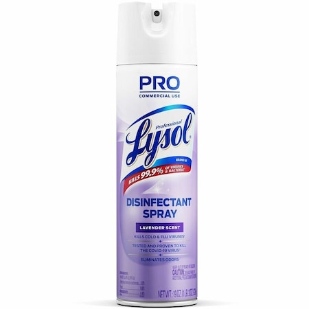 Lysol Lavender Disinfectant Spray, No Color RAC89097