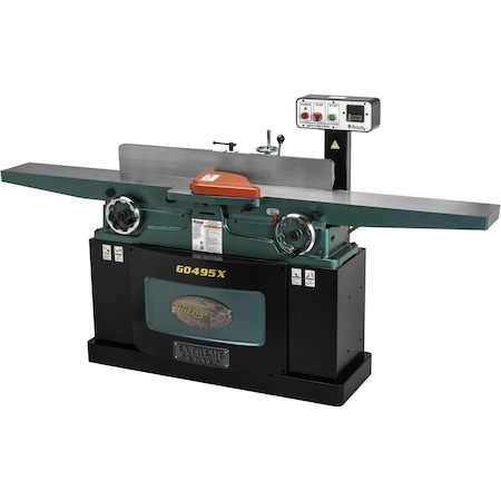 Grizzly 8" x 83" Helical Cutterhead Jointer w/ Digital Height Readout G0495X