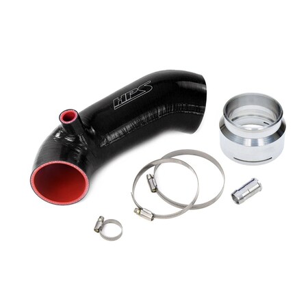 Hps Performance High Temp Reinforced Silicone Air Intake Hose Kit, Black,  57-1851-BLK