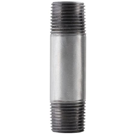 Ldr Industries Ldr .50in. X 7in. Galvanized Steel Nipple 30312X7