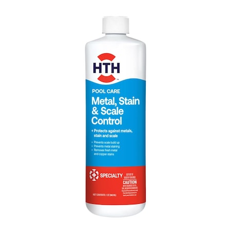Hth Pool Care Liquid Metal & Stain Control 1 qt 67218