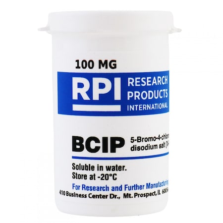 Rpi X-Phos BCIP 5-Bromo-4-chloro-3-indolyl-phosphate, disodium salt, 100 Milligrams B74000-0.1