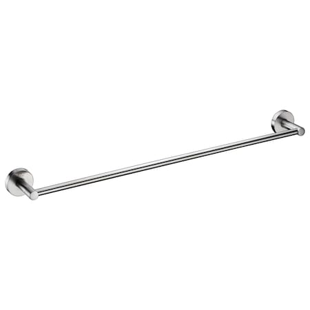 Anzzi Caster Series 21.69 in. Towel Bar in Brushed Nickel AC-AZ007BN