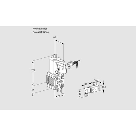 Honeywell Kromschroder VAS2-/NK KS88015555
