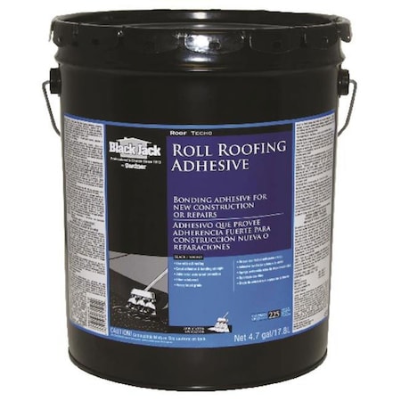 Gardner-Gibson 4.75 gal Jack Gloss Black Asphalt Roll Roofing Adhesive 1439595