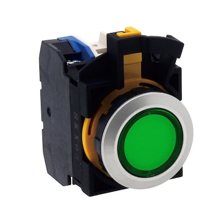 Idec CW 22mm Metallic bezel ILLD PB Round Flu CW4L-A1E11Q4G