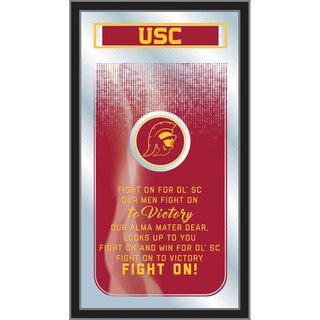 Holland Bar Stool Co USC Trojans 26" x 15" Fight Song Mirror MFghtSouCal