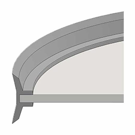 Hercules Sealing Products MDPC-050A, PC-90NBR-50X16X20.5, PISTON CUPS MDPC-050A