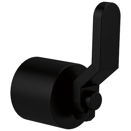 Brizo Litze Single-Handle Freestanding Tub Filler Handle Kit, Industrial Lever Matte Black HL7034-BL