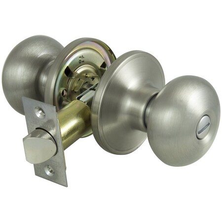 Prosource Privacy Lockset, Tubular Design, Satin Nickel TFX210V-PS