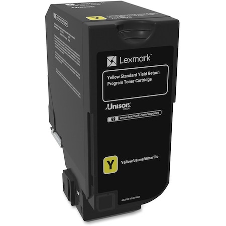 Lexmark Yellw SYRP TonerCrtrdg 74C1SY0