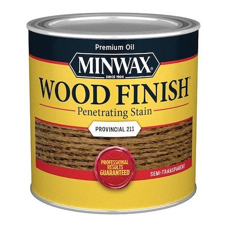 Minwax Wood Stain, 0.5 pt, Provincial 221104444