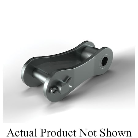 Hkk Chain Double Pitch Transmission Offset Link, A2040 chain, 1 P, 0.156 Dia Pin, 304 SS SA040CHL1