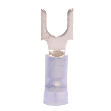 Hillsdale Terminal Fork Terminal, #10 Stud Size, 14 AWG, 600 V, Nylon Insulated, 500 PK 30162