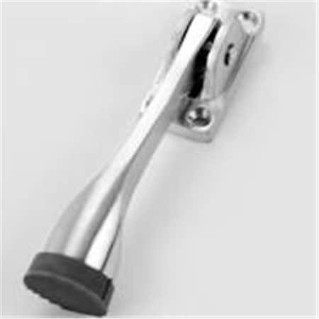 Heat Wave 1465-625 4 in. Brass Plated Kick Down Door Stop HE2940060