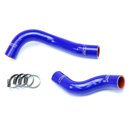 Hps Performance High Temp Reinforced Silicone Radiator Coolant Hose Kit, Blue,  57-1632-BLUE