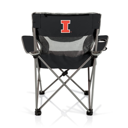 Picnic Time Family Of Brands NCAA Illinois Fighting Illini Campsite Camping Chair 806-00-175-214-0