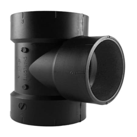 Charlotte Pipe And Foundry 1-1/2" Hub Vent Tee ABS004410600HA