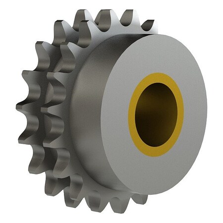 Brewer Machine & Gear Idler Sprocket, 4.46 in OD, 1 in Bore D60B17U