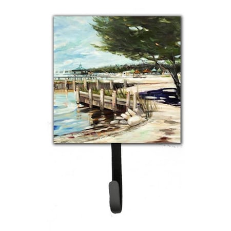 Carolines Treasures At The Pier Sailboats Leash and Key Holder JMK1273SH4