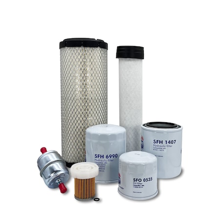 Hero Preventative Maintenance Kit Kubota RTV900W6SE Utility Vehicle High Mount Air Cleaner MSU-KA-0587