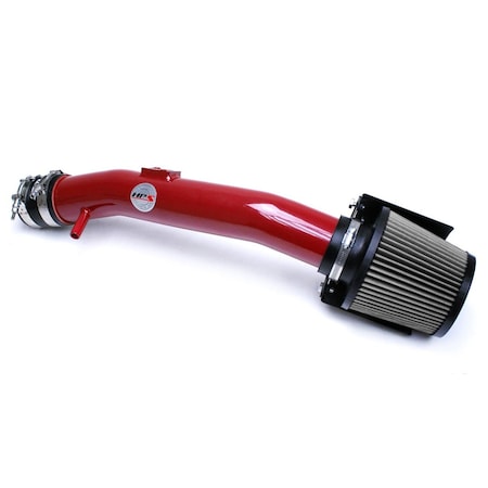 Hps Performance Air Intake Kit with Heat Shield, Red,  827-558R
