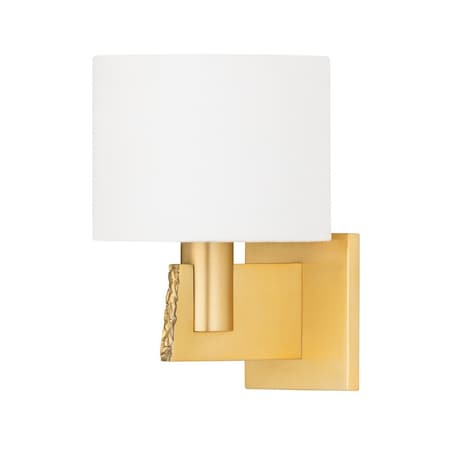 Hudson Valley Lighting Brampton 7.5 in. Wall Sconce Aged Brass 2710-AGB