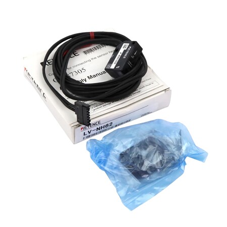 Keyence Multi-Purpose Digital Laser Sensor Head, Spot Retro-Reflective LV-NH62