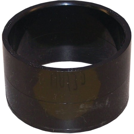 Canplas Repair Pipe Coupling, 2 in, Hub, ABS, Black, 40 Schedule 103002RBC