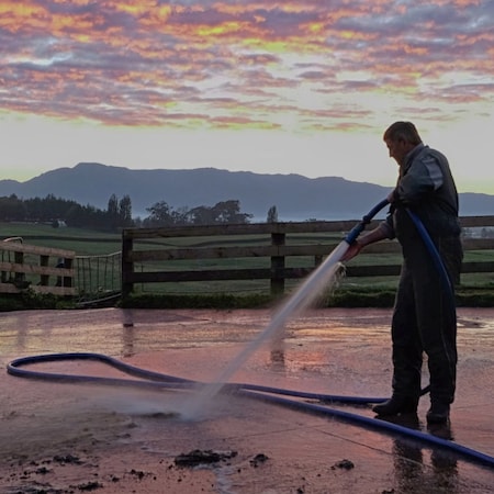 Ag-Lite 3/4in. x 10' Rubber Water Hose, 2PK AL3410-2pk