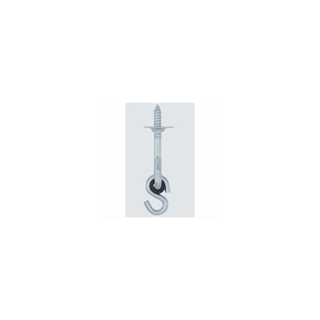 National Hardware V2038 4in Swing Hook Kits - Polished Chrome N100-338