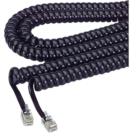 Softalk Phone Coil Cord, Twisstop, Detangler, Black 03201