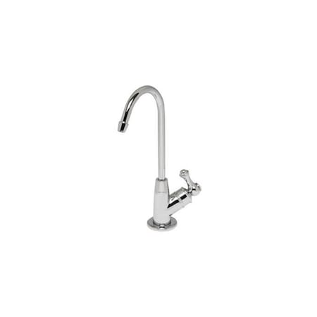 Mountain Plumbing Point-of-Use Drinking Faucet with Round Base and Angled Handle in French Gold MT624-NL/FG