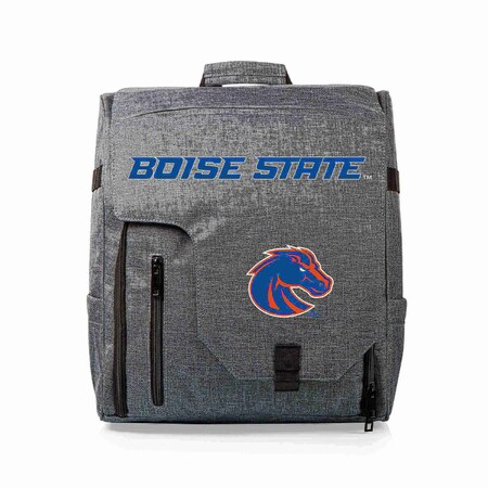 Picnic Time Family Of Brands Boise State Broncos - Commuter Travel Backpack Cooler, Heathered Gray 651-00-105-704-0