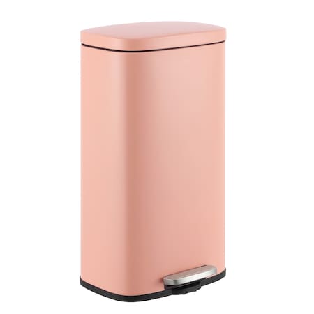 Happimess Curtis 8-Gallon Step-Open Trash Can, Flamingo Pink HPM1011F