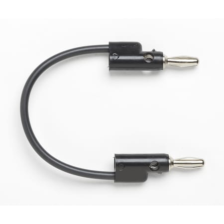 Pomona Electronics Test Leads, Black, 5000 V, 18 AWG, 36 in B-36-0