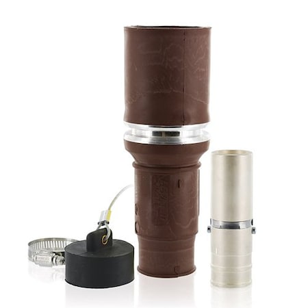 Leviton SinglePoleInline, 1,009A, Female, Brown 49F64-H