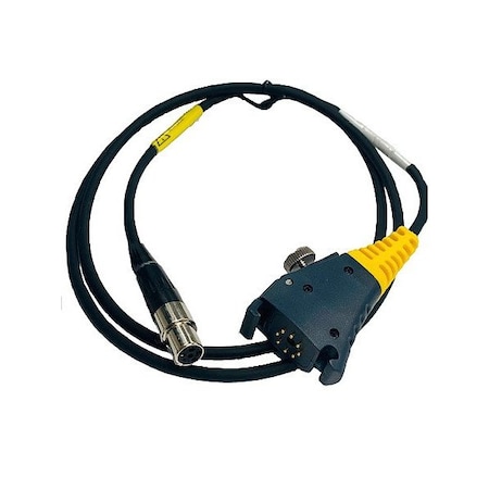 Banshee Cable, 3/8 in W, 4 ft H, Plastic, Black IDHSCBL-VOCSC-XLR5F