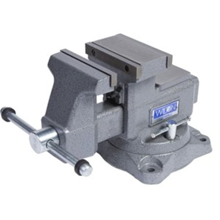 Wilton 6.5 in. Mechanics Vise Reversible Jaw with Swivel Base 825-28822