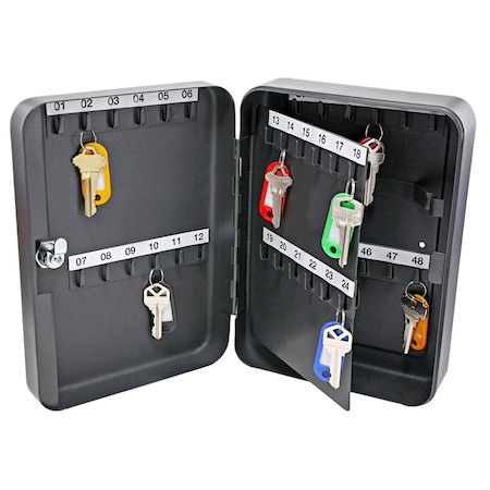 Hillman Brown Steel Key Cabinet 711336