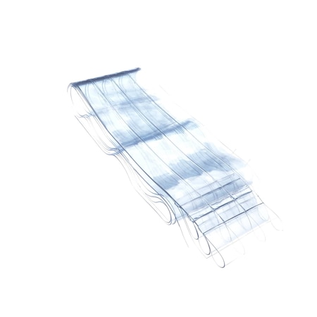 Curtron 8'' W X 86'' LONG 3PK M108-PR-86-3PK