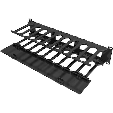 Vertiv 2Ux6In Horiz Cable Mgr W/Cover VRA1022