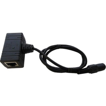 Tycon Systems Gigabit Passive PoE Inserter, Shielded POE-INJ-1000-S