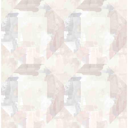 A-Street Prints Perrin Lavender Gem Geometric Wallpaper 4121-26945