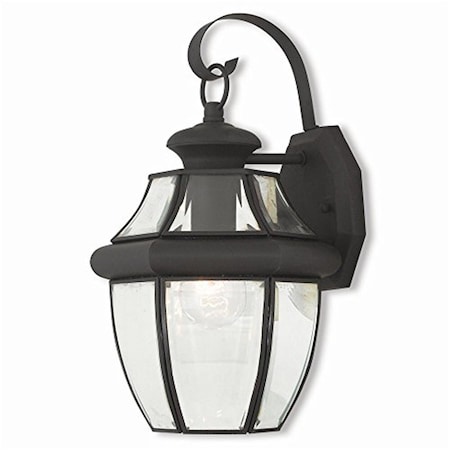 Lighting Business 21 in. 6 Light Candelabra Base Bronze Outdoor Wall Lantern LI373813