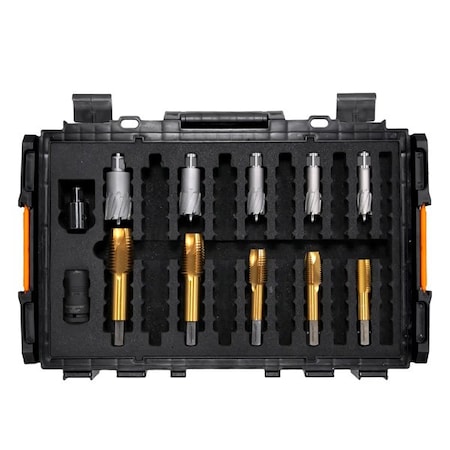 Versadrive MAX Tap and Broach Kit, 10pc, M24-M36 STC-EMID-MAX03