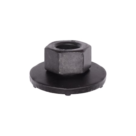 Auveco Free Spinning Washer Nut M8-1.25 24mm Toothed Washer, 50PK 23656