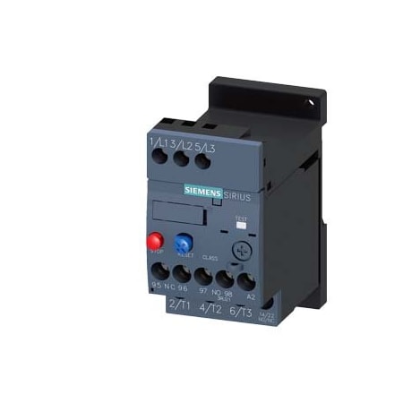 Siemens Overload relay 0.11...0.16 A Thermal For motor protection Size S00 Class 10 3RU2116-0AB1