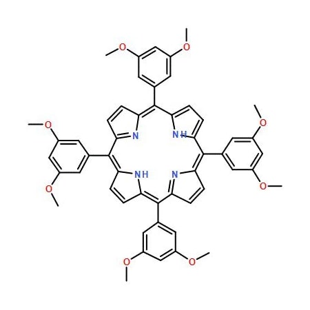 Ak Scientific 5, 10, 15, 20-Tetrakis(3, 5-dimethoxyphenyl )-21H, 23H-porphyrin (100mg), CAS 74684-34-7 1609AC-100mg